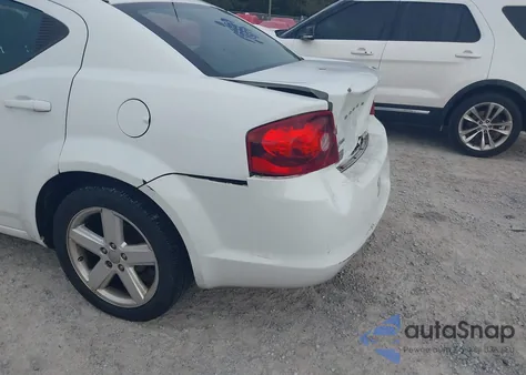 2013 Dodge Avenger Se from USA, damaged, VIN 1C3CDZAB1DN661717